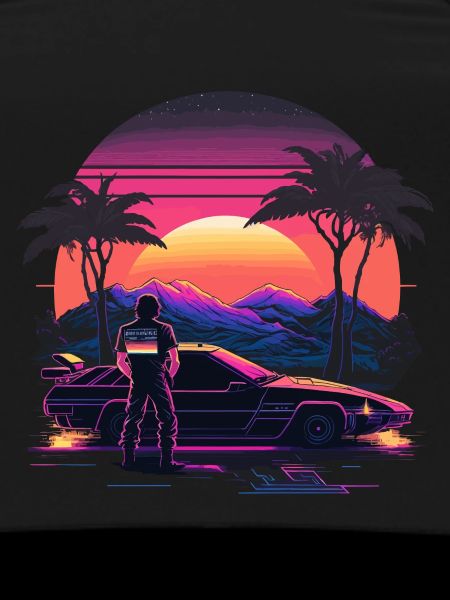 Vaporwave Sunset