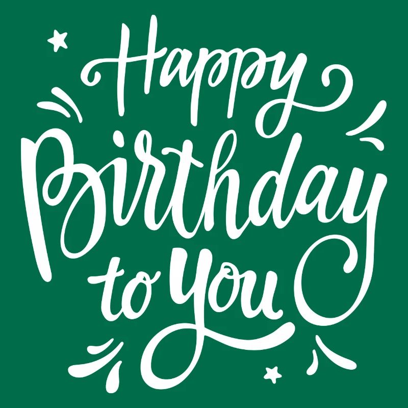 Geburtstagsskript handschriftliche Feier