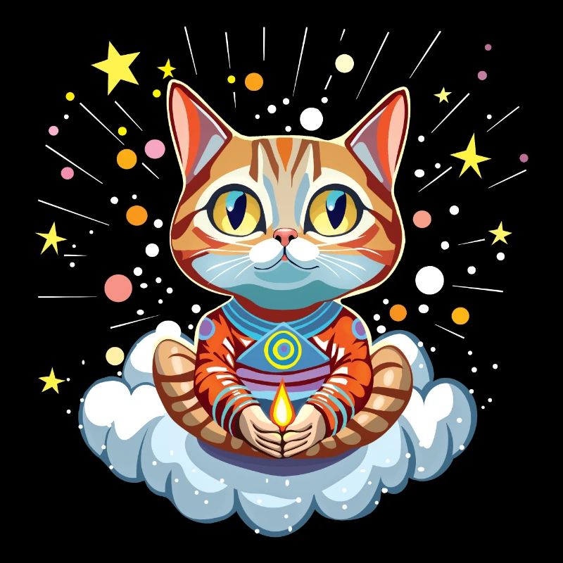 Mysterious Astral Cat