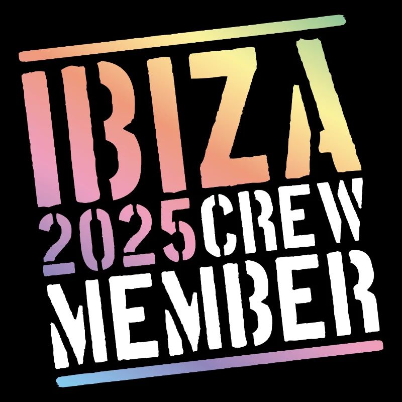 Ibiza 2025 Crew Bunt