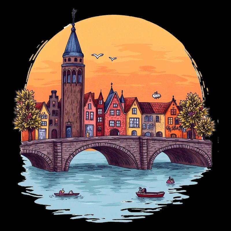Amsterdam Skyline -