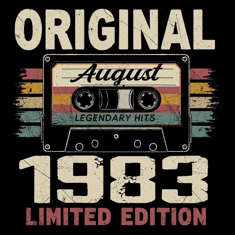 August 1983 August 1983 Geschenk August 1983 August 1983