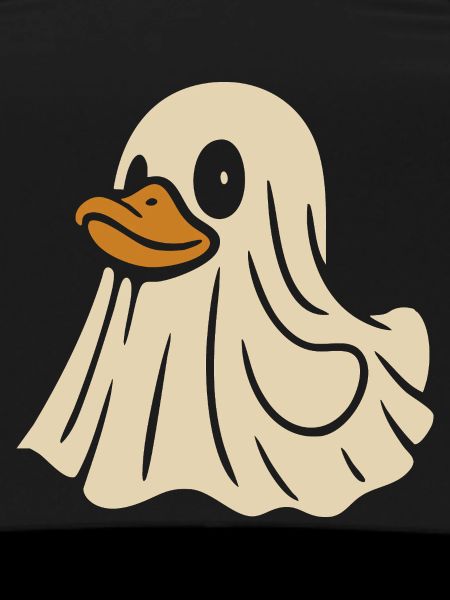 Ghost Rubber Duck Motif