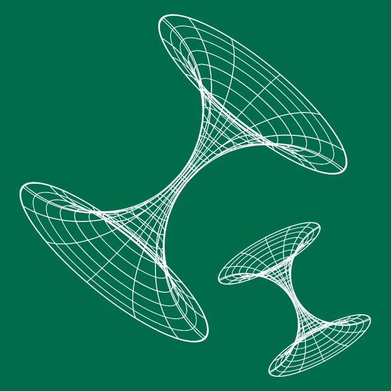 Wireframe Vortex Geometry