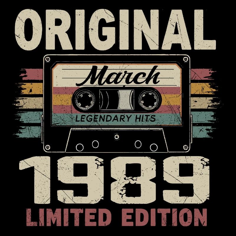 Mars 1989 Vintage mars 1989