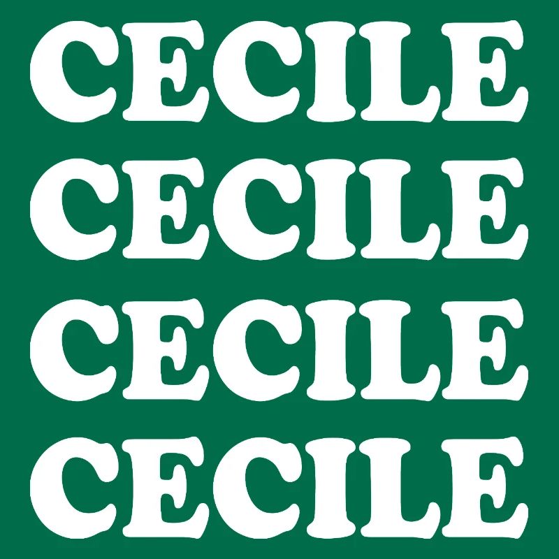 Cecile as a given name