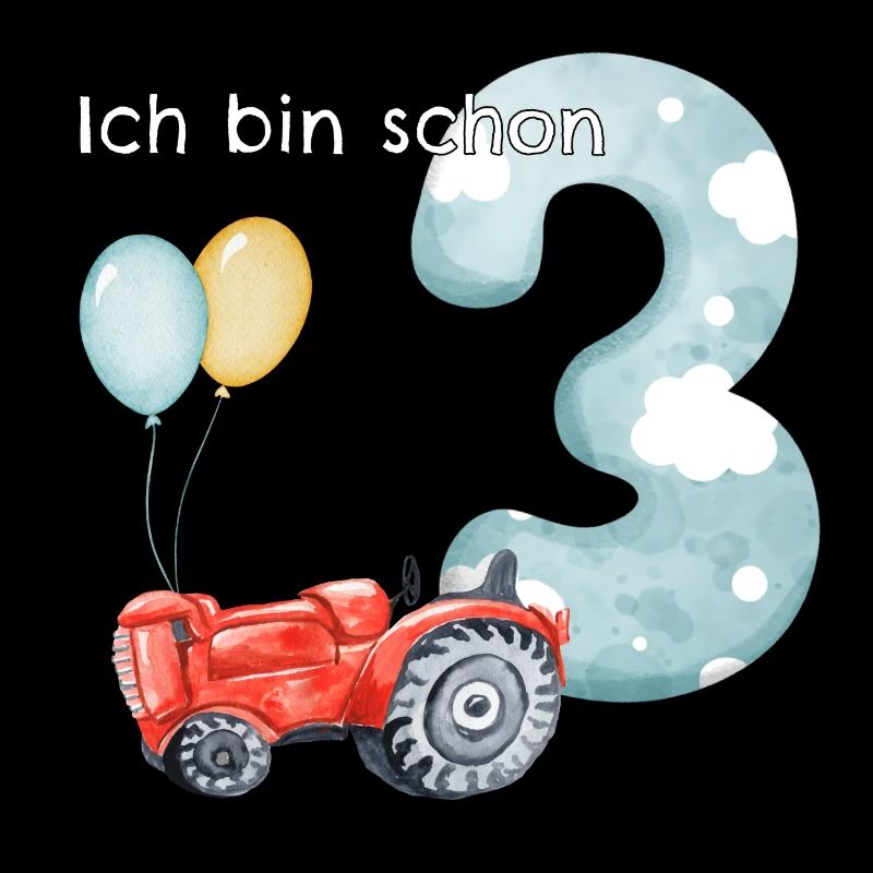 3. Geburtstag Traktor