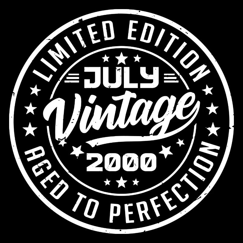 Made In July 2000 Vintage Anniversary 2000