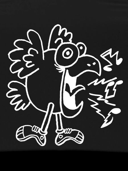 Oiseau fou blanc