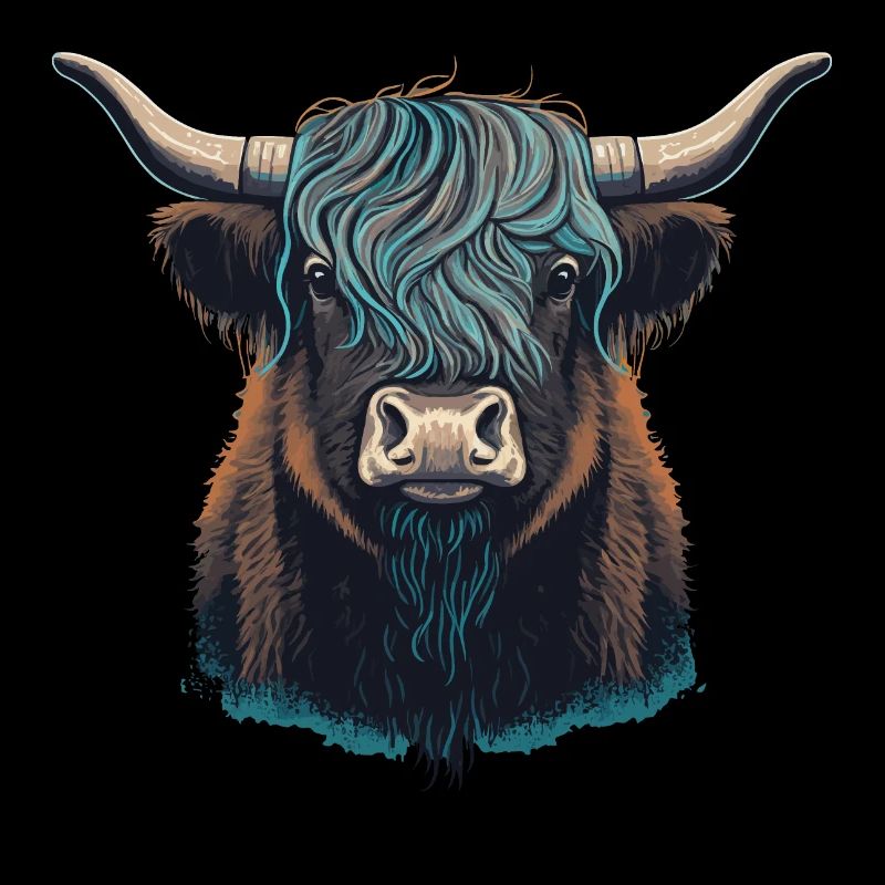 Tête de yak