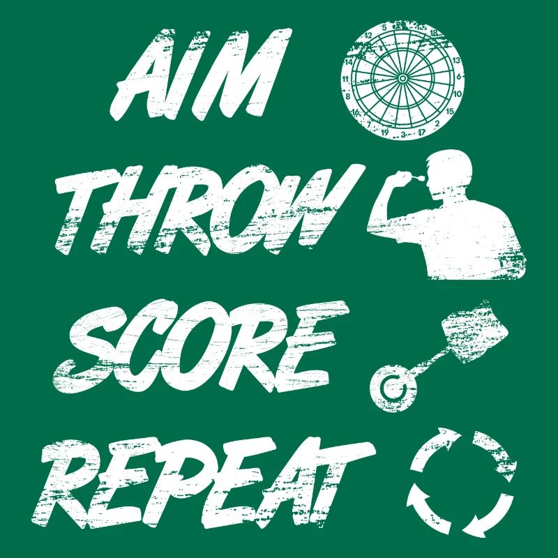 viser, lancer, pointer, répéter