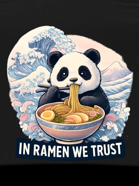 Panda Ramen Noodle Bowl