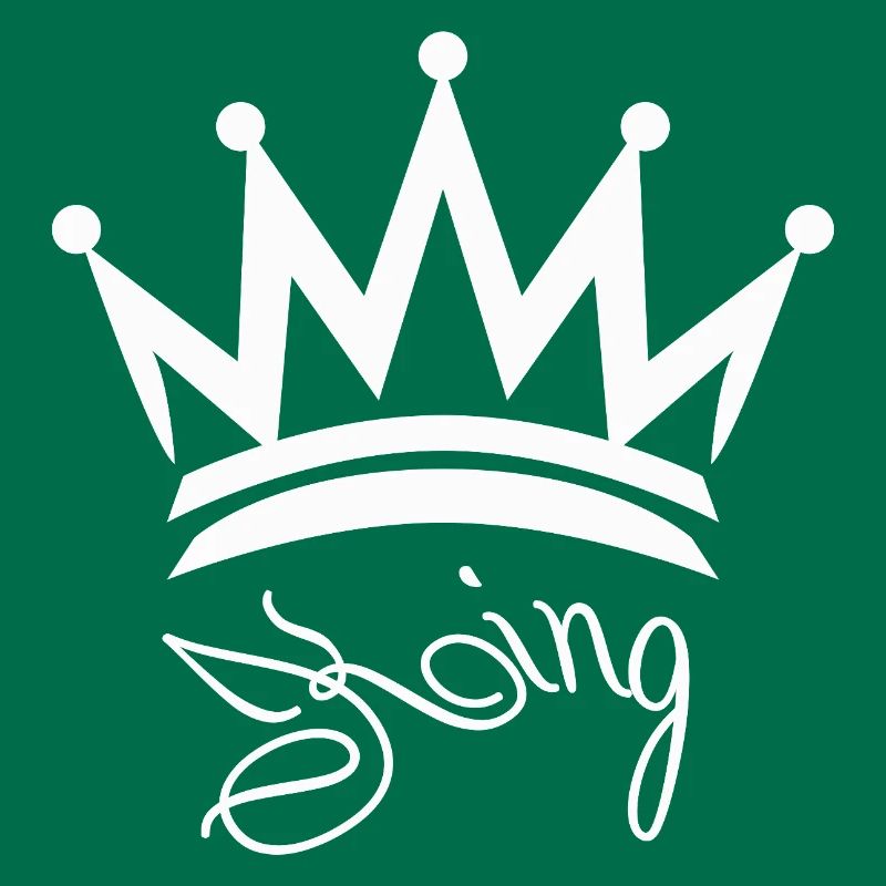 King Valentinstag, Hochzeitstag oder Paar Design