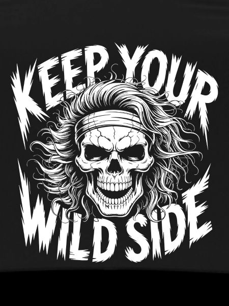 Keep Your Wild Side Skull