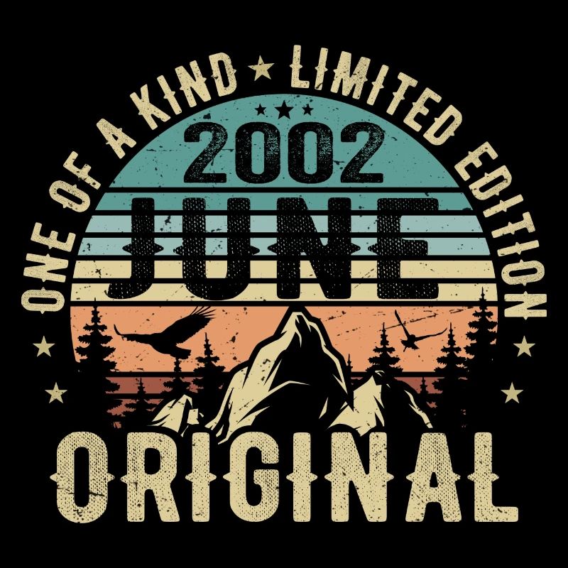 Legendary Since June 2002 Birthday Gift 2002