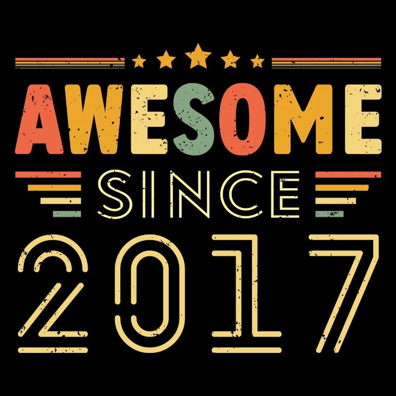 Millésime Légende 2017 Cadeau de 2017 - Né en 2017