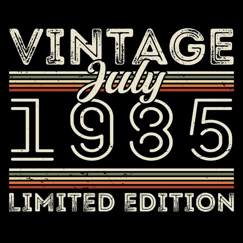 Juli 1985 Juli Geburtstagsgeschenk Juli 1985