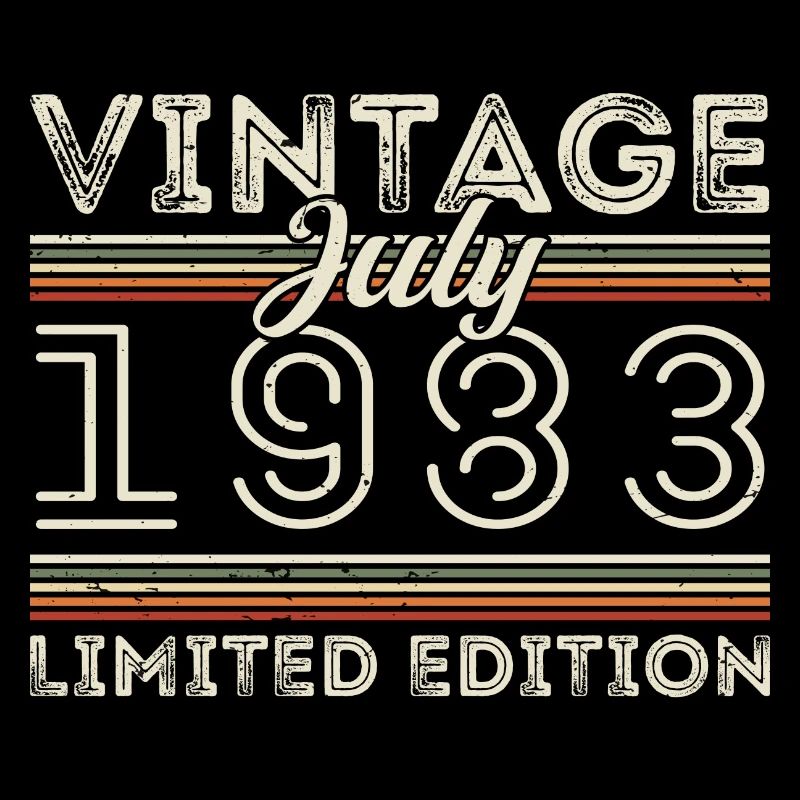 Juli 1983 Juli Geburtstagsgeschenk Juli 1983
