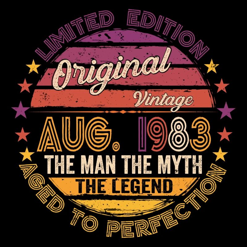Original August 1983 39. Geburtstag Geschenk Fun