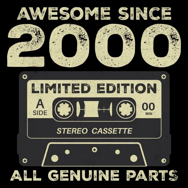 2000 Birthday Born In 2000 Vintage Retro