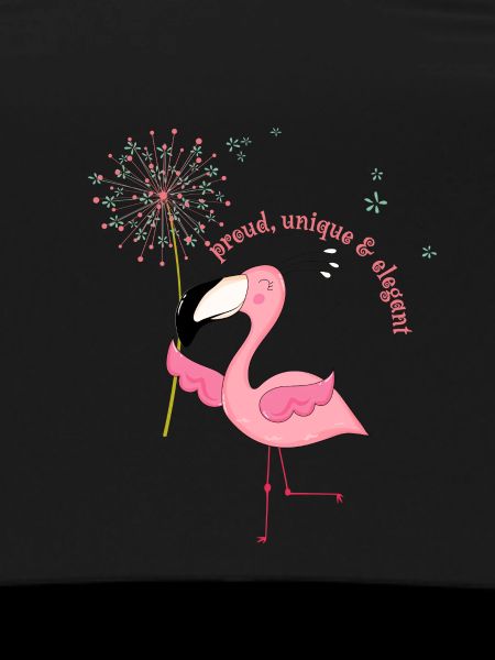 Flamingo "proud, unique & elegant