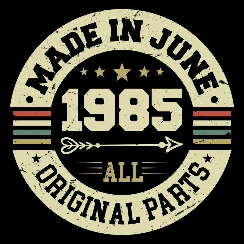 Juni 1985 Geburtstagsgeschenk Juni 1985 Juni 1985