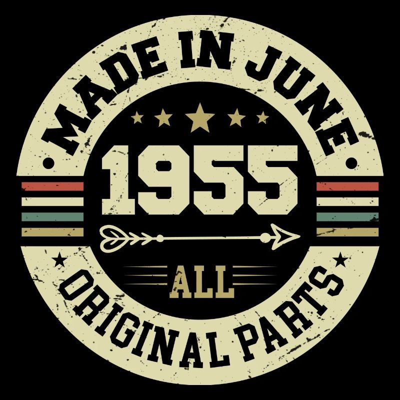 Juni 1955 Geburtstagsgeschenk Juni 1955 Juni 1955