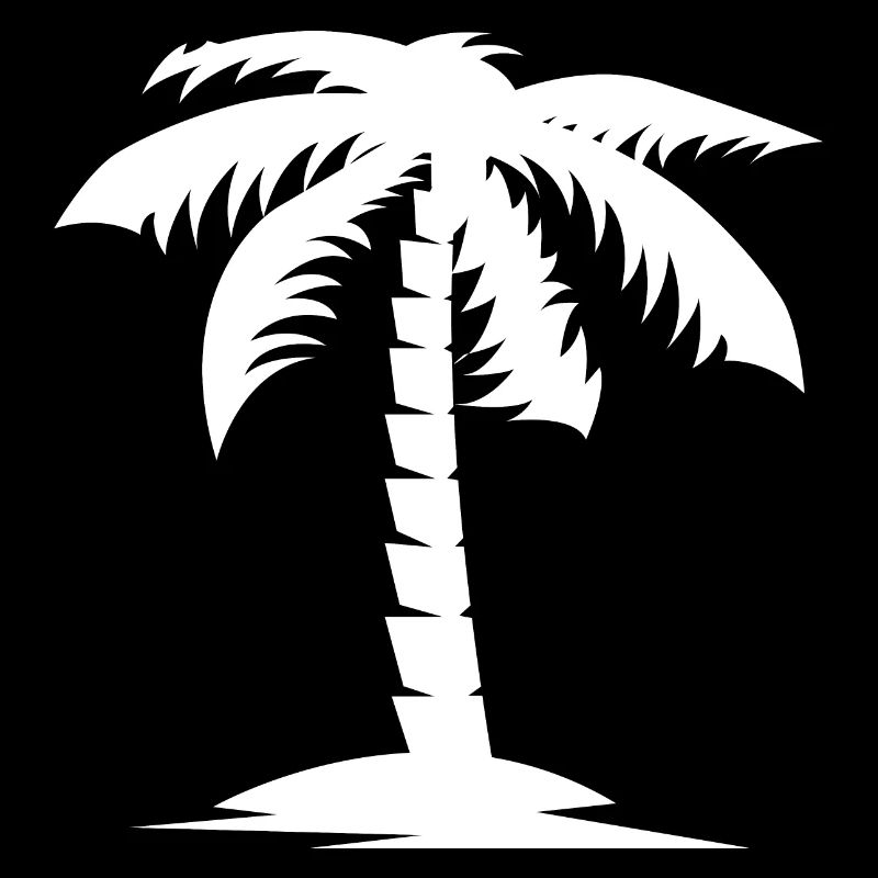palm tree nature holiday holidays icon Logo