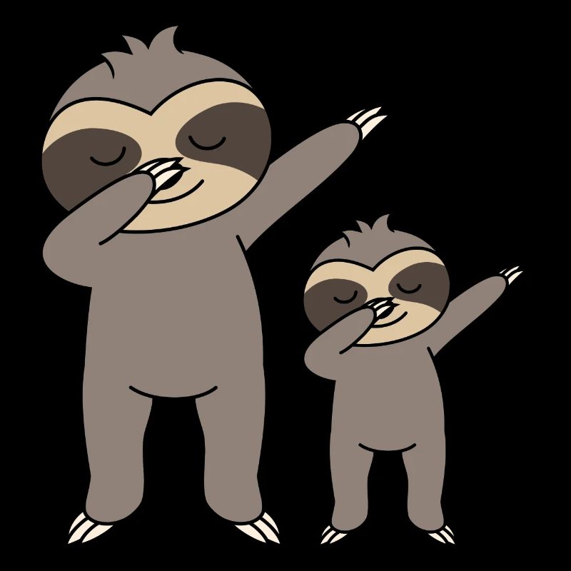 Dabbing Sloths