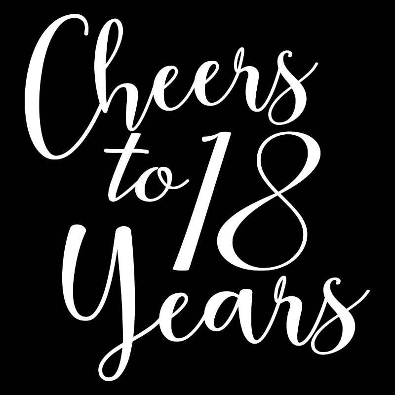 Vive le 18e anniversaire de 18 ans