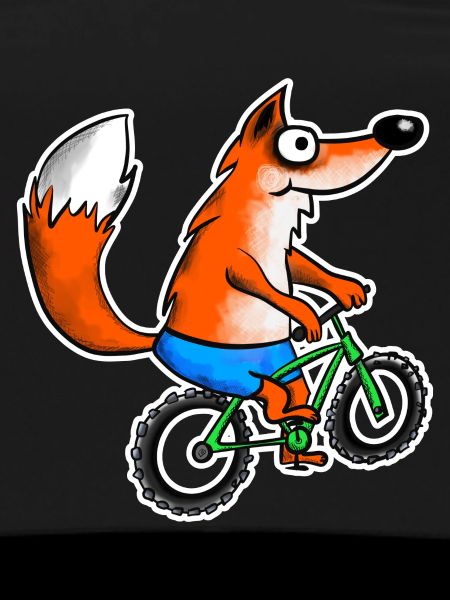 Renard avec VTT