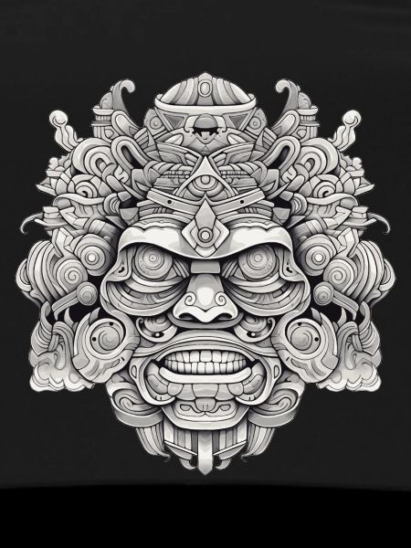 Psychedelic head