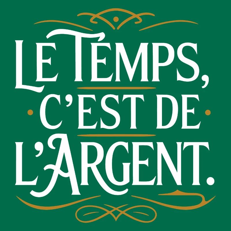 Le temps, c'est de l'argent