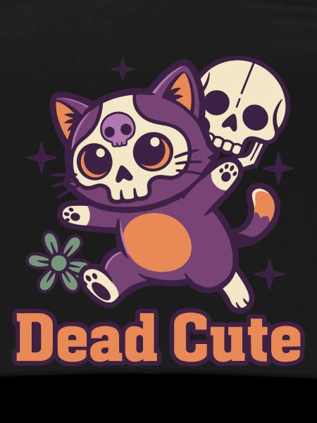 Dead Cute Cat Skeleton
