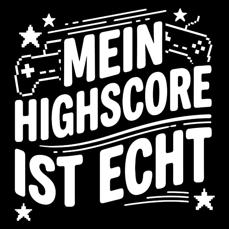 My high score is real - Retro Typo