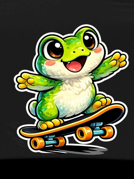 Happy Frog Skateboard