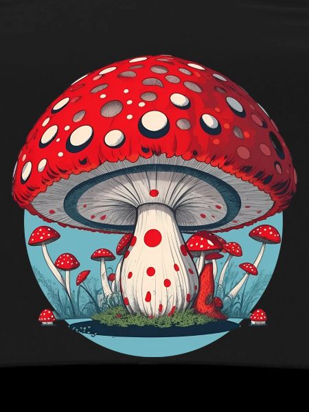 Red Mushroom - Toadstool - Lucky Mushroom