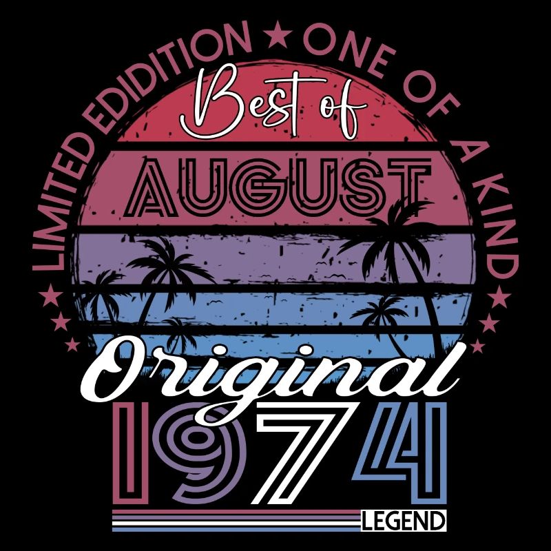 Original Août 1974 48th Birthday Gift Fun