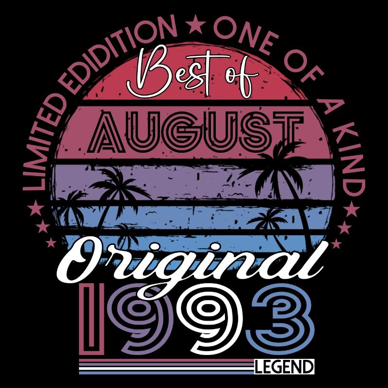 Original Août 1993 29th Birthday Gift Fun