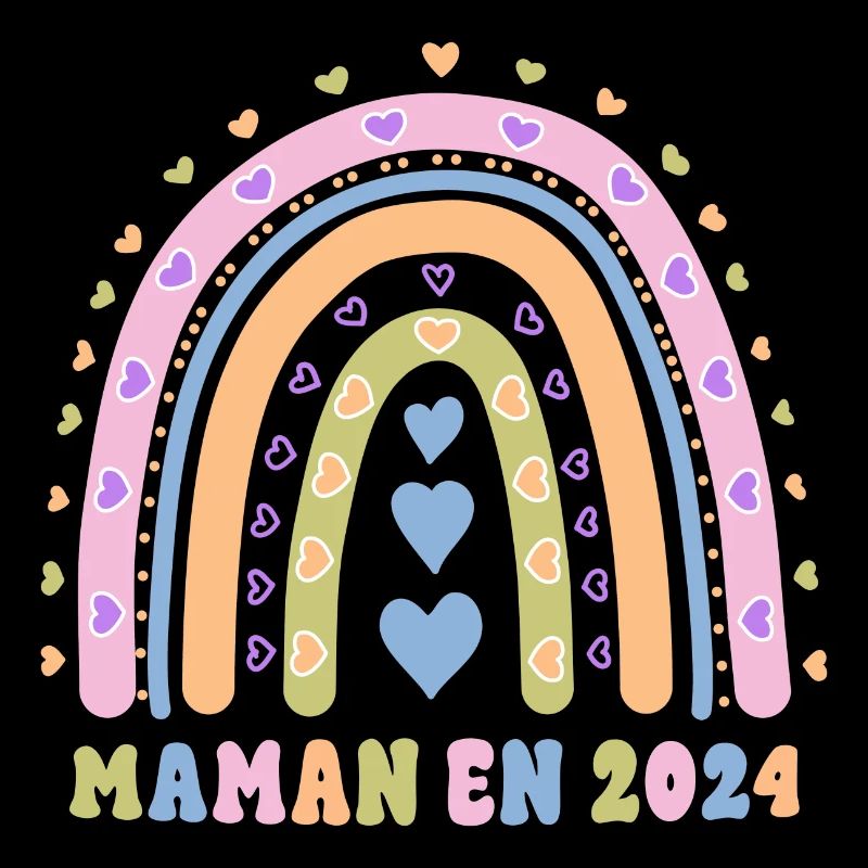 Maman 2024 annonce grossesse future maman enceinte