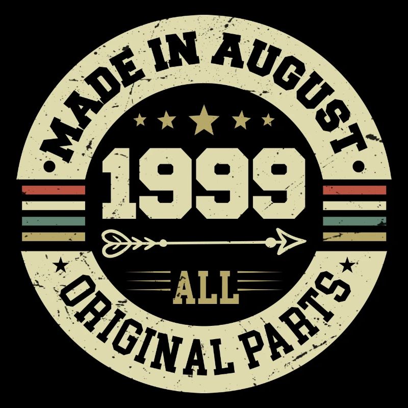 August 1999 Geburtstagsgeschenk August 1999 August