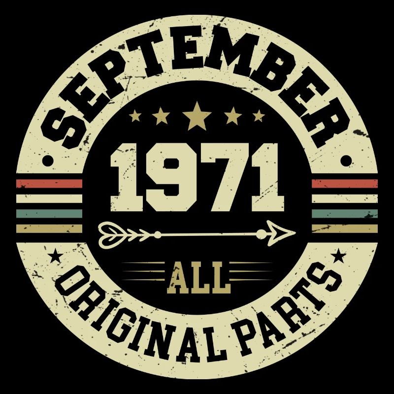 53. Geburtstag 1971 Legendär seit September 1971