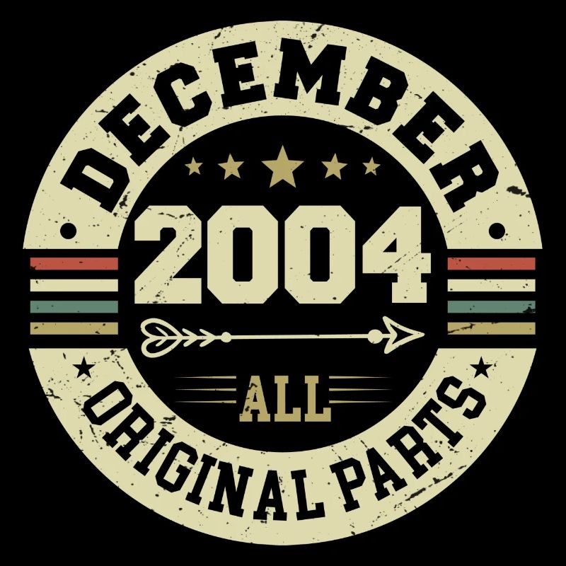 Légendes Anniversaire Décembre 2004 Naissance Cadeau
