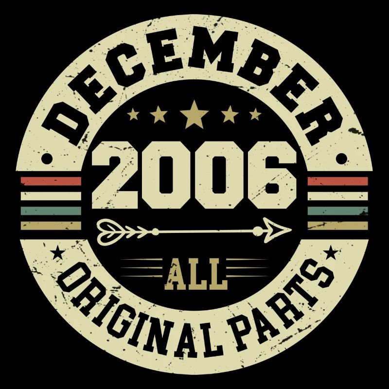 Légendes Anniversaire Décembre 2006 Naissance Cadeau