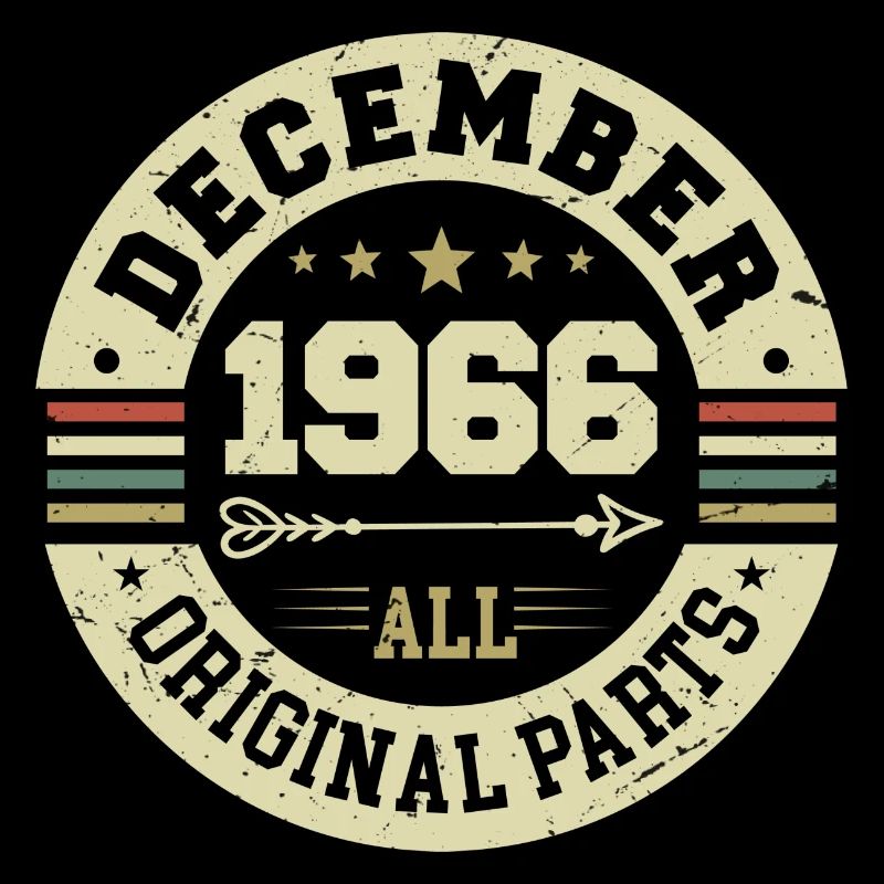 Légendes Anniversaire Décembre 1966 Naissance Cadeau