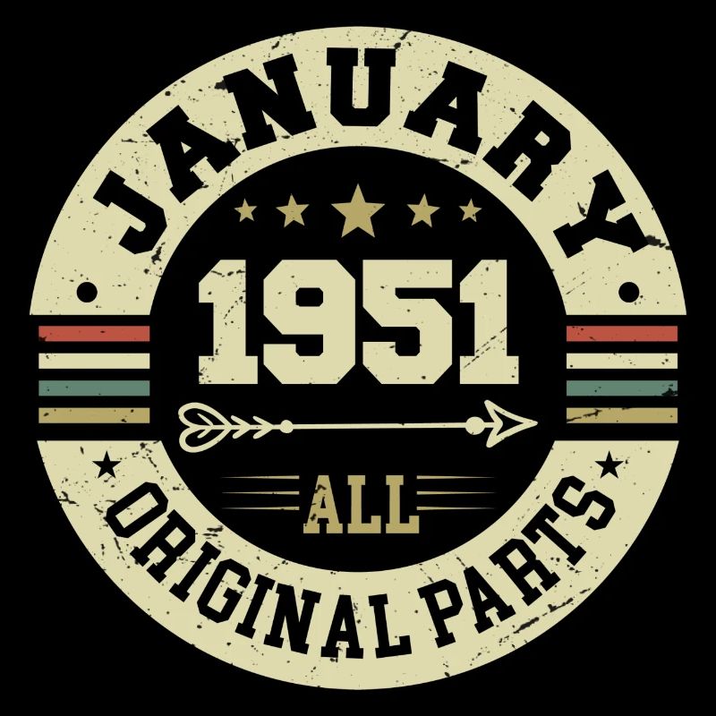 Janvier 1951 - Anniversaire en janvier 1951