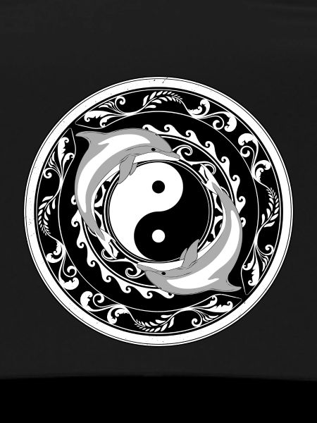 Yin Yang Dolphins