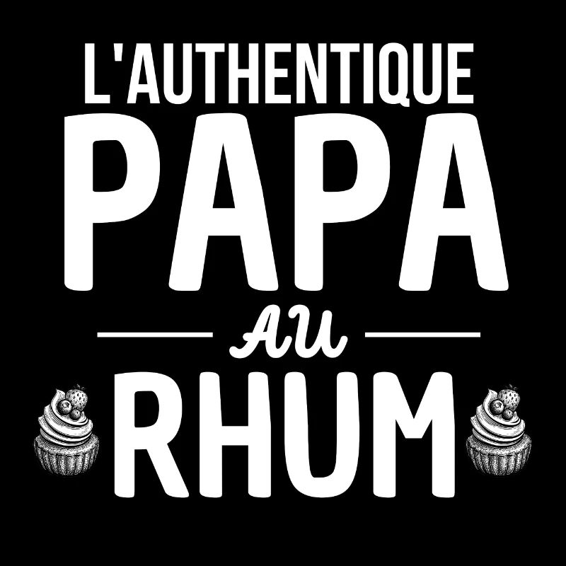 Authentique papa au rhum