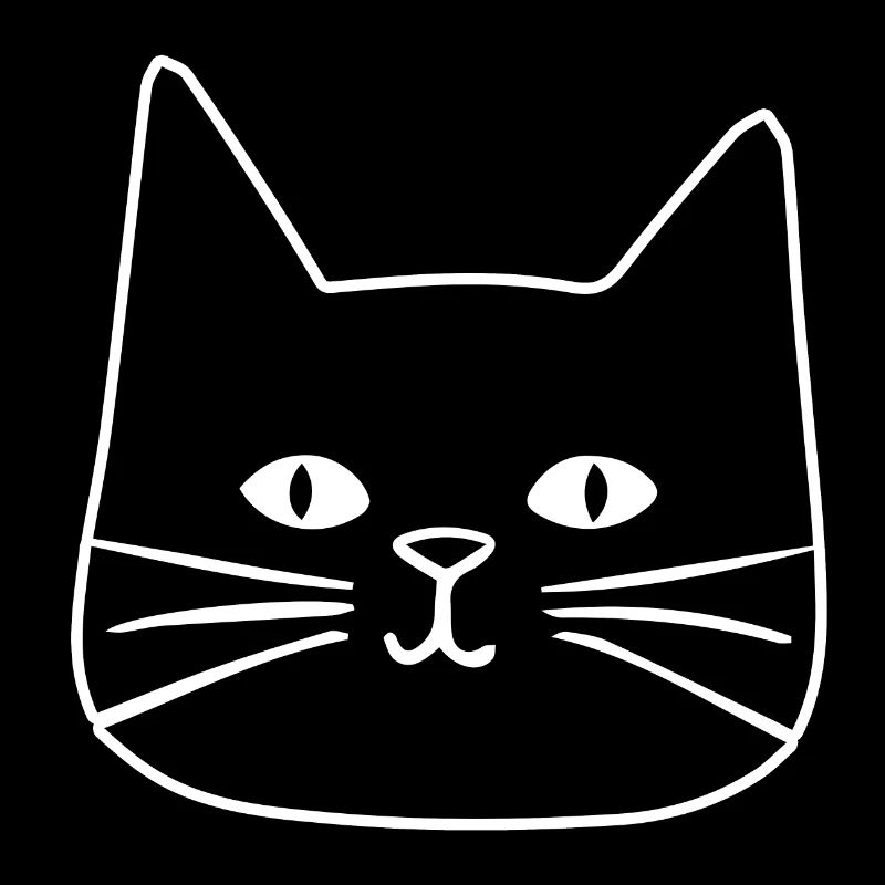 Chats, Dame aux chats, Amoureux des chats, Visage de chat