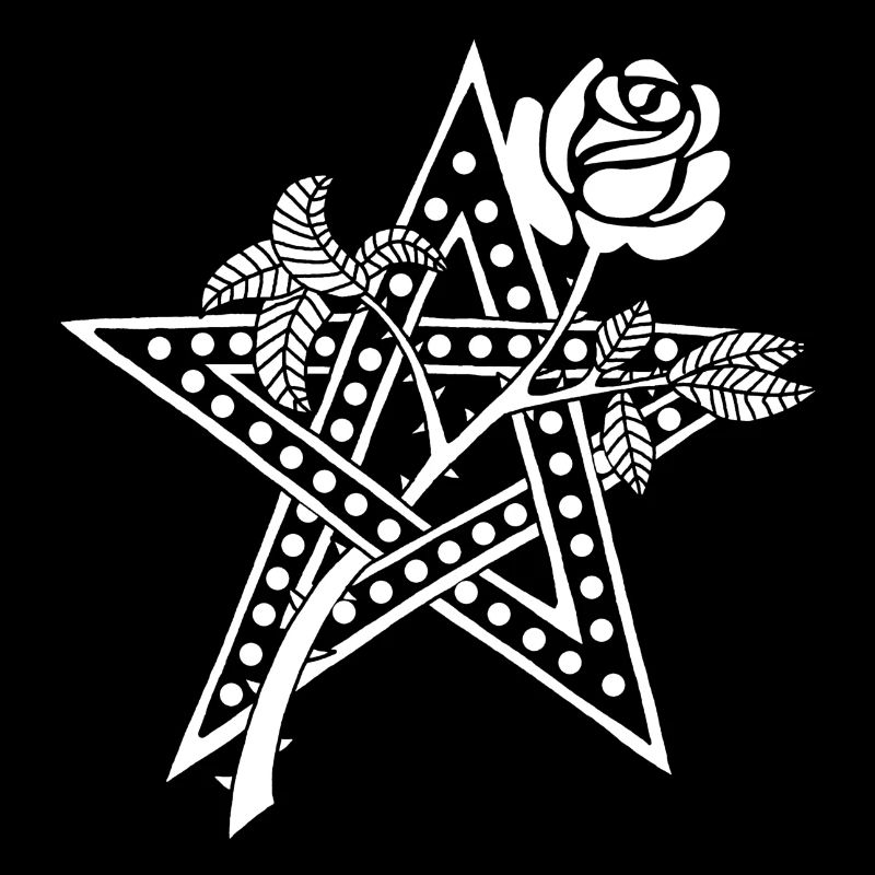 La rose blanche et l'étoile